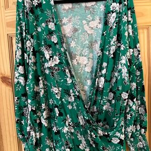 Addition Elle wrap top blouse.